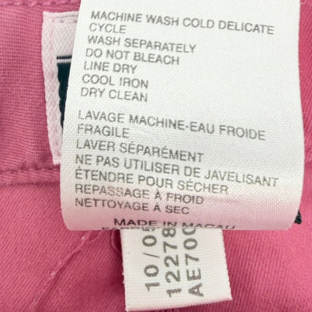 Adidas Equipment Pink Stretch Cotton Shorts Womens Size 12 Preppy Athletic Golf - Picture 5 of 7